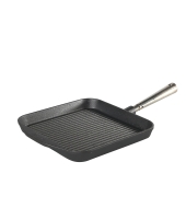 25x25cm square cast iron grill pann 